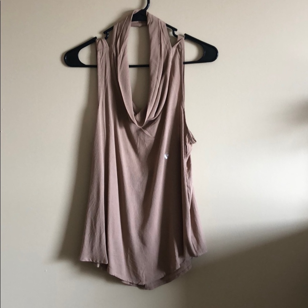 Cut loose tank top